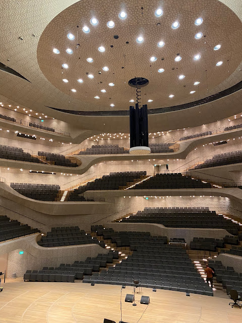 Elbphilharmonie the interior and staircase