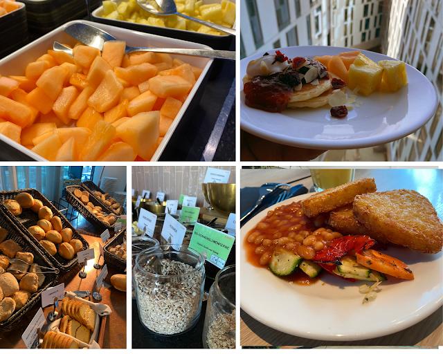 Breakfast at the Scandic Hamburg Emporio