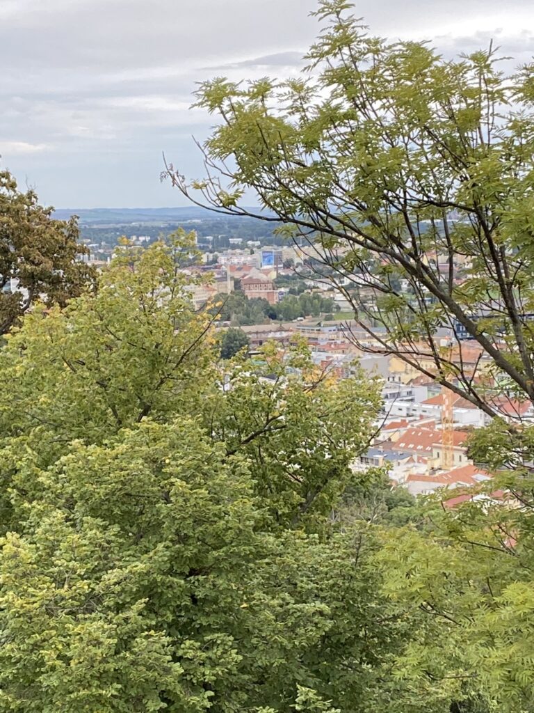 Views of Brno from Spilberk castle.
