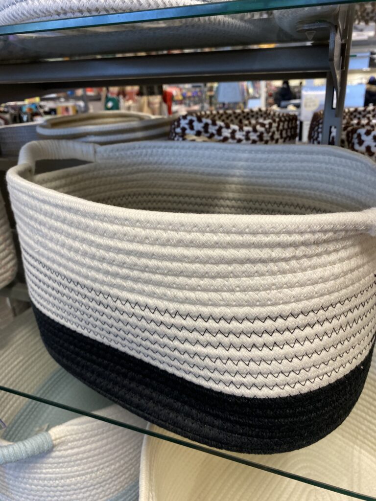 Moroccan Rope basket