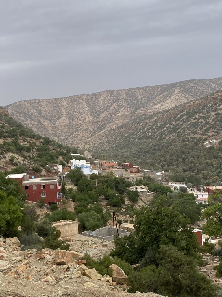 Atlas mountains in Agadir