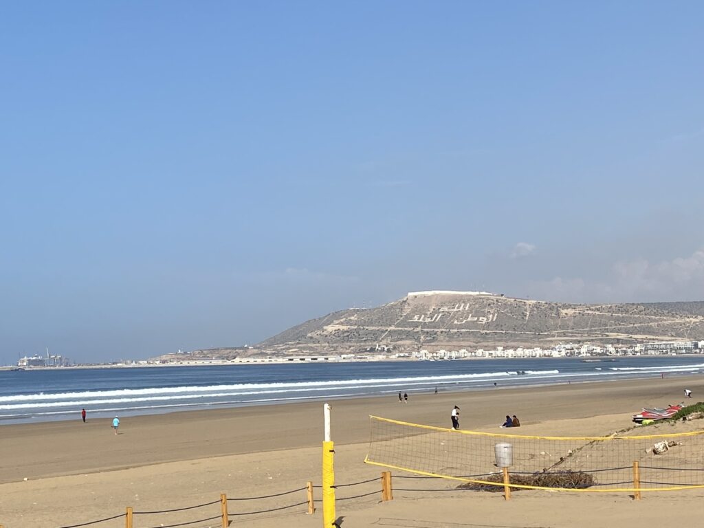 Corniche of Agadir and Kashap