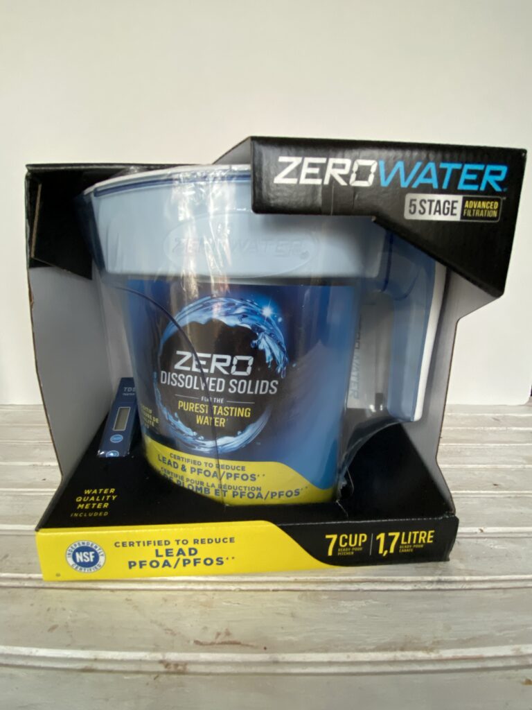 Zero water jug 1.7 litres A perfect Christmas gift for a foodie.