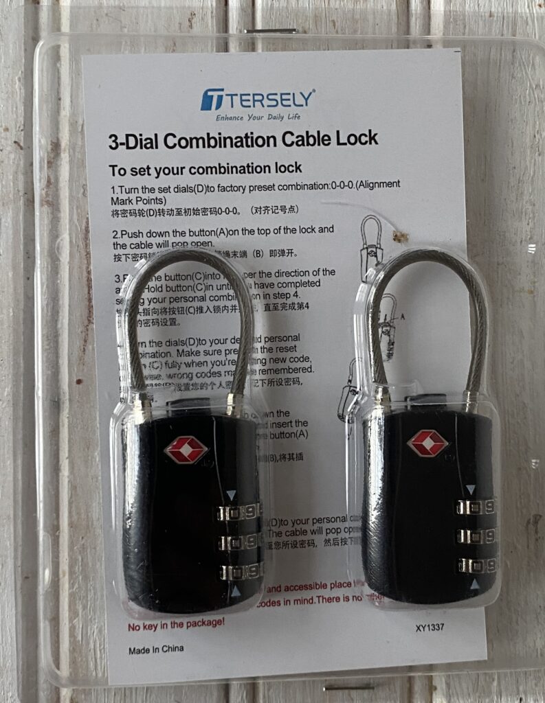 Pair of Tersely padlocks