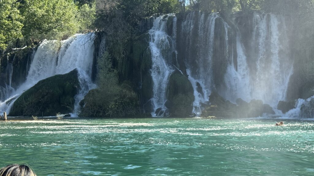 Cascading Kravica Waterfalls Bosnia