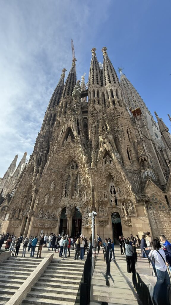 Sagrada FamÃlia Gaudi's masterpiece in Barcelona