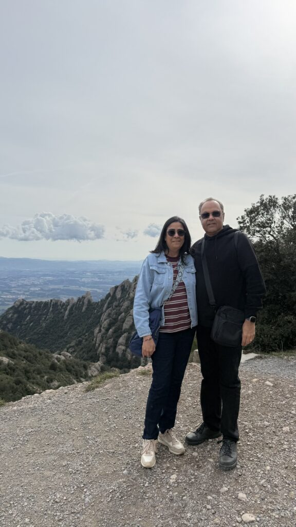 Ajay and Nayna in Montserrat